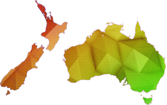 Australia/New Zealand Map